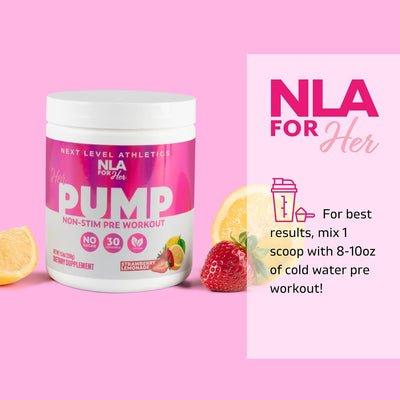 Her PRE-Pump, Strawberry Lemonade