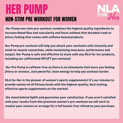 Her PRE-Pump, Strawberry Lemonade