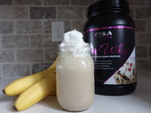 Peanut Butter Banana Split Smoothie