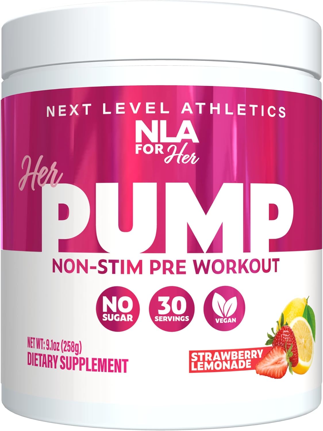 Her PRE-Pump, Strawberry Lemonade