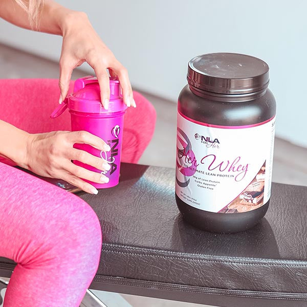 nla for her l carnitine Premium Alcar Nutritional Blend 60 Caffeine Free Increase blood flow and vascularity NLA For Her Her Whey