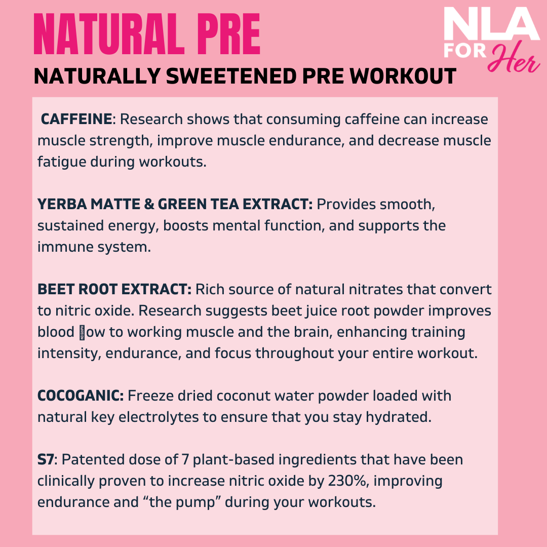 Natural Pre-Workout
